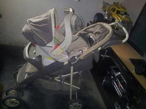 Coche Graco+porta Bebe+base Para Carro