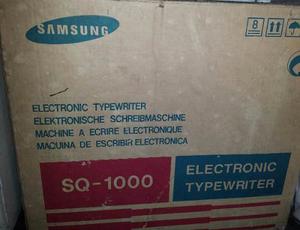 Máquina De Escribir Electrica Samsung