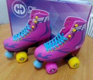 Patines De Niña De Soy Luna Talla 35 Hasta La 38