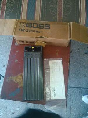 Pedal Wha Boss Vintage Modelo Fw-3