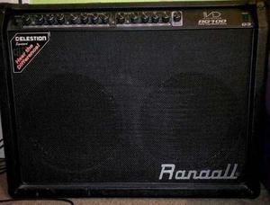 Amplicador De Guitarra Randall Rg100g3 De Tubo Con Su Pedal