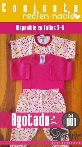 Conjunto Para Bebes 2 Sueters + Mono