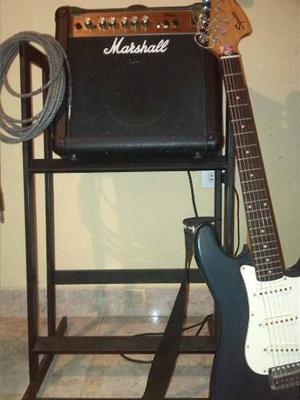Guitarra Electrica Squier By Fender Amplificador Marshall