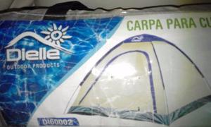 Carpa Para 4 Personas Marca Dielle