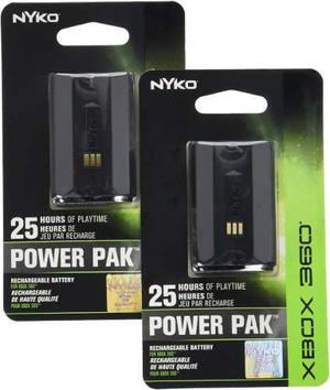 Pack 2 Baterias Nyko Para Control Xbox 360