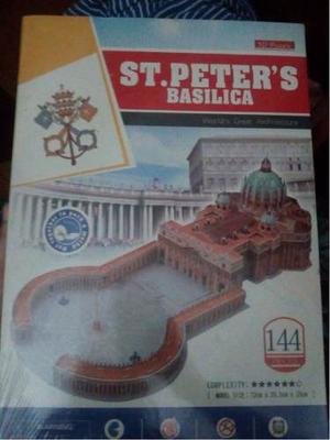 Rompecabezas St Peters Basílica 3d 144 Piezas