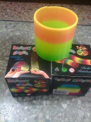 Slinky Resorte Plástico Multicolor