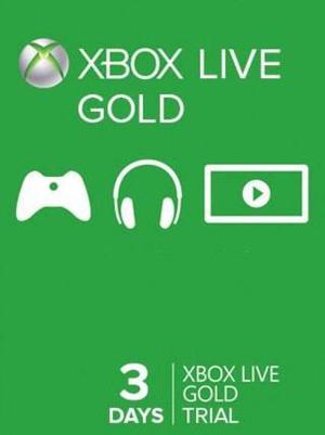 Xbox Live Gold 3 Días