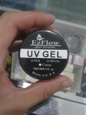 Gel Uv Clear Nail System 1/2 Oz Transparente Nuevos Manicure