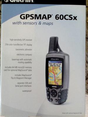 Gps Garmin Modelo Gpsmap 60cs X Nuevo