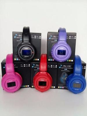 Hermosos Audífonos Inalambricos Recargables Con Bluetooth