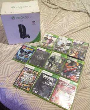 Xbox 360 E / 4 Gb / 10 Juegos / Pendrive / 2 Controles