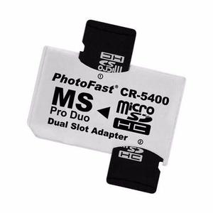 Adaptador Micro Sd A Memory Stick Pro Duo Ms Psp Camaras