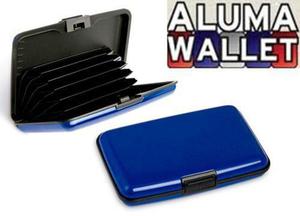 Aluma Wallet Billetera Cartera De Aluminio Protectora