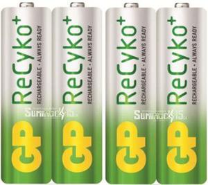 Baterias Recargables Aa Gp Recyko Pack 4