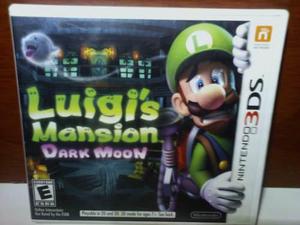 Juego Luigi's Masion Dark Moon / Nintendo 3ds Como Nuevo
