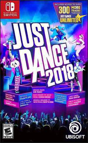 Juegos Digitales Nintendo Switch!! Just Dance 2018!! Switch!