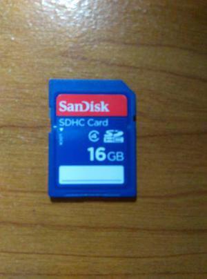 Memoria Sdhc De 16 Gb