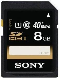 Memoria Sony Sd Hc 8 Gb Clase 10 Ultra Rápida Cámaras Mp3