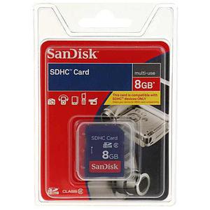 Scandisk Sdhc Memory Card 8gb Original En Blister Sellada