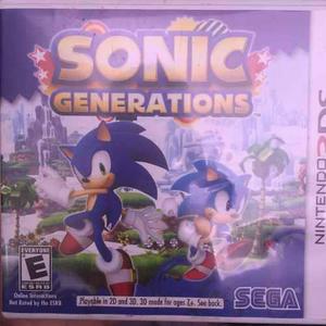 Sonic Generations Para Nintendo 3ds