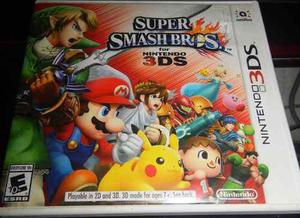 Super Smash Bros Original Para Nintendo 3ds Juego