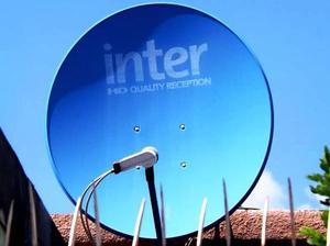 Antena Inter Hd Completa Y Con Lnb Nuevo 90cm