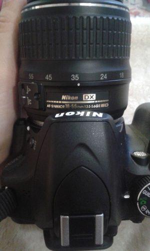 Camara Profesional Nikon D3200 Nueva Poco Uso