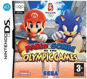 Juego Ds Maryio & Sonic En Los Juegos Olimpicos Original