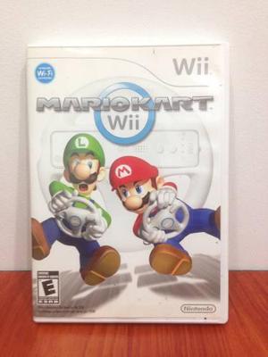 Juego Mario Kart Original + Volante Nintendo Wii
