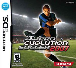 Juego Nintendo Ds Dsi Pro Evolution Soccer 2007 Original