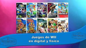 Juegos De Wii Digitales Y Fisicos