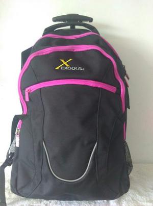 Morral Con Ruedas Grande Portalaptop Exodus Con Envio Gratis