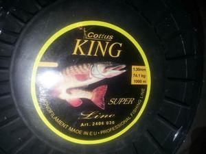 Nylon Cottus King De 1.30 Mm Bobina De 1000 Metros