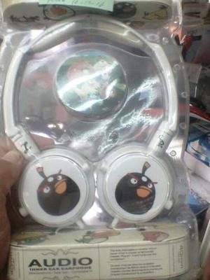 Audifonos Angry Birds