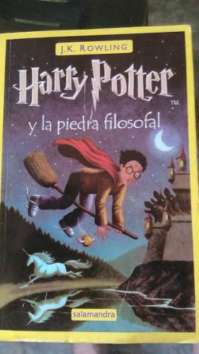 Libro De Harry Potter Y La Piedra Filosofal