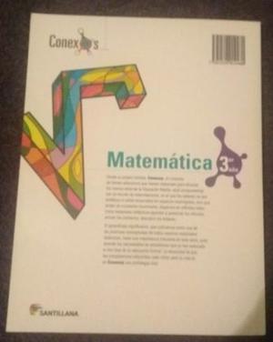 Matemática De Noveno Grado. Editorial Santillana