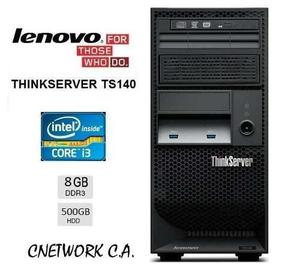 Servidor Lenovo Thinkserver Ts140 Disco 500gb 8gb Corei3