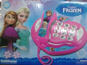 Telefonos Frozen Para Niñas En Azul Y Rosado