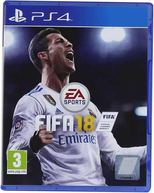 Fifa 18 Ps4 [físico] Nuevo Y Sellado