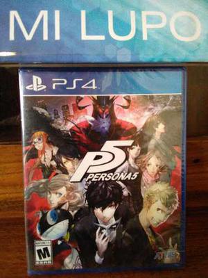Juego Persona 5 Ps4 Nuevo