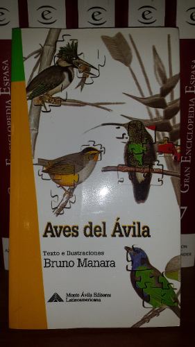 Las Aves Del Ávila. Bruno Manara. Libro