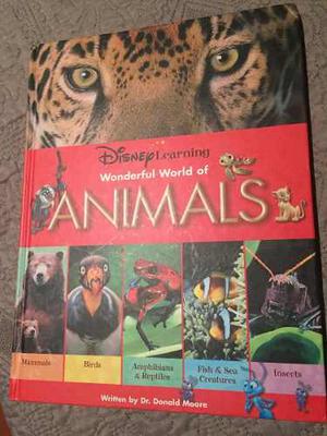 Libro Disney Learning Wonderful World Of Animals