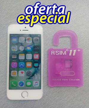 Oferta De Iphone 5s 16gb Blanco Para Usar Con Rsim