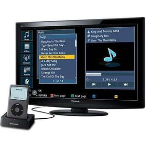 Tv Panasonic De 32 Con Ipod Dock Monitor Lcd 32 Como Nuev