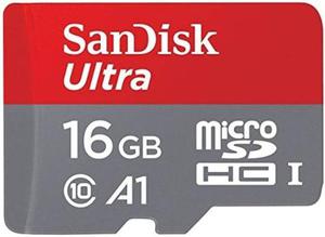 Memoria Micro Sd 16gb Clase10 Sandisk Ultra 98mb/s+adaptador