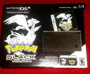 Nintendo Ds Pokemon Black Edición Especial Importado Nuevo