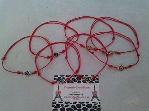 Pulseras De Hilo Chino Con Ojo Turco