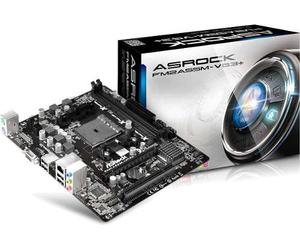 Tarjeta Madre Asrock Fm2a55m-vg3+ Ddr3 Lga Fm2+ A Series Amd