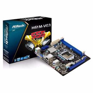 Tarjeta Madre Asrock H61m-vg3 S